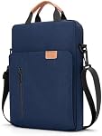 Sac à manches pour ordinateur portable de 13-13.3 pouces MacBook Air/Pro 13 1 cm iPad Pro/Air 12.9 1 cm iPad Pro MacBook Neo A18, Sac de couverture pour ordinateur portable léger imperméable, bleu marine