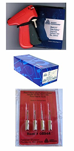 Avery Dennison Mark III 10312 Fine Tagging Gun with 5,000 2