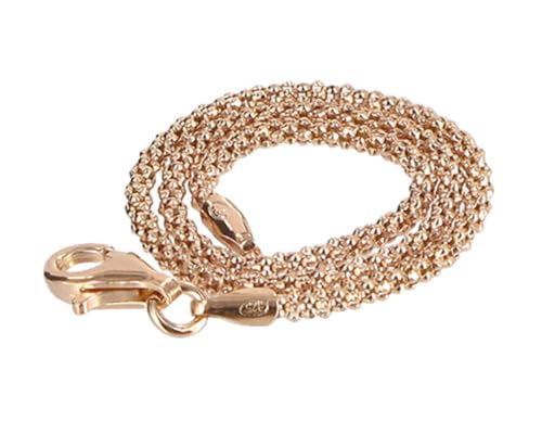 Gem Avenue 14k Vermeil Popcorn Foot Chain Anklet Ankle Bracelets3