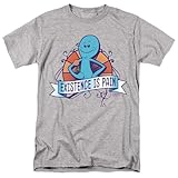 Popfunk Rick and Morty Existence is Pain Unisex Adult T-Shirt - Medium, Mr. Meeseeks