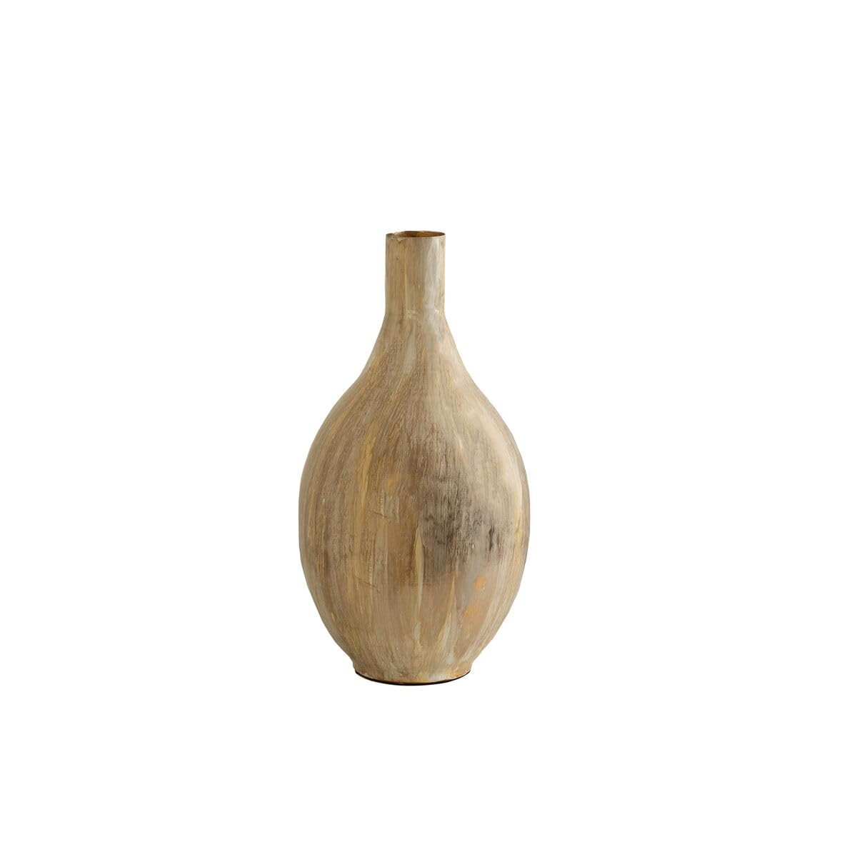 Romimex Vase Beige Aluminium 23 x 43 x 23 cm