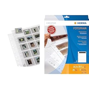 Hama 12 Diahüllen, Herma Fotophan Negativhüllen