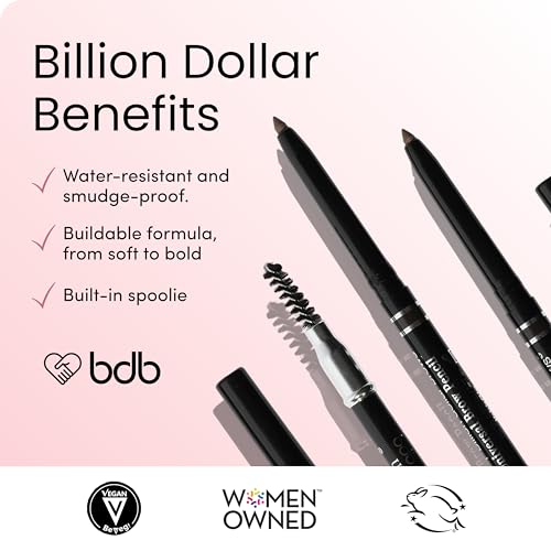 Image of Billion Dollar Brows Universal Eyebrow Pencil Retractable Spoolie Liner