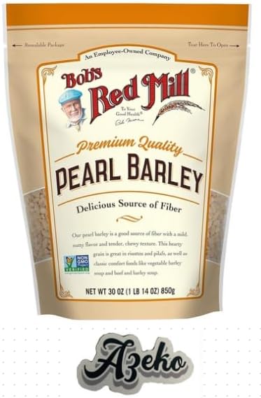 Azeko Bob Red Mill Pearl Barley 30 Ounce (1 Pack)