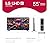 LG 55" (2025 Model) UHD AI UA75 Smart TV HDR10 Bluetooth a7 AI Processor 4K Gen8 Filmmaker Mode webOS 25 + Wall Mount Compatible with Alexa(Renewed)