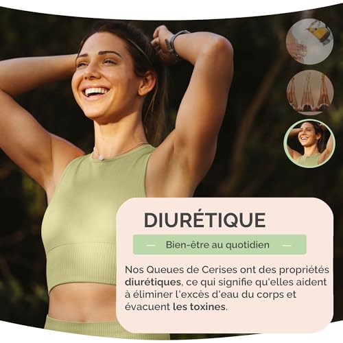 Herbes du Monde - Queues de Cerises Coupées 100g - Votre alliée Minceur, Tisane Diurétique, Infusions Amincissantes Naturelles, Excellent Draineur, Détox - 1 sachet – vue 5