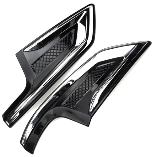 (トクトヨ)Tokutoyo 新型 セレナ対応 C28系 フロントバンパー ガーニッシュ カスタムパーツアクセサリー Serena フォグ ガーニッシュ サイド ダミー ダクト ピアノブラック 2P