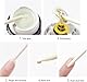 SQUADO Nagelhautstäbchen aus Orangenholz, 100 Stück, Instrument für Maniküre und Pediküre