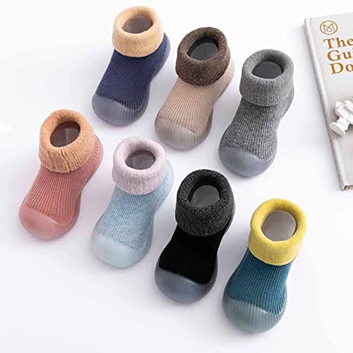Cozozn-Baby-Girl-Slippers-Socks-Indoor-Winter-Warm-Toddler-Girls-Slippers-Combed-Cotton-Newborn-Girls-Rubber-Non-slip-Sole-Anti-Slip-Baby-Kids-Slip-On-Socks-Home-Shoes