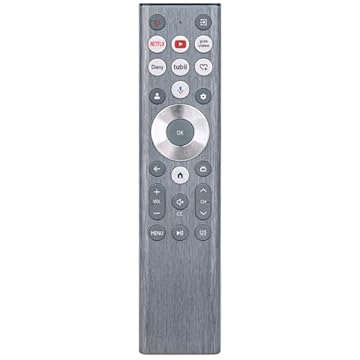 Controle remoto de TV de substituição de voz compatível com Hisense 75U88N 100U88N 43A7N 85U88N 55A7N 65A7N 65U88N 50A7N 75A7N 85A7N 55U88N Smart Google TV