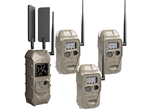 Cuddeback CuddeLink Starter Kit 3 + 1 Verizon Trail Camera Cellular Combo Pack