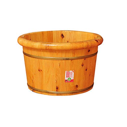 Spa de pies de madera barril grande para adultos green