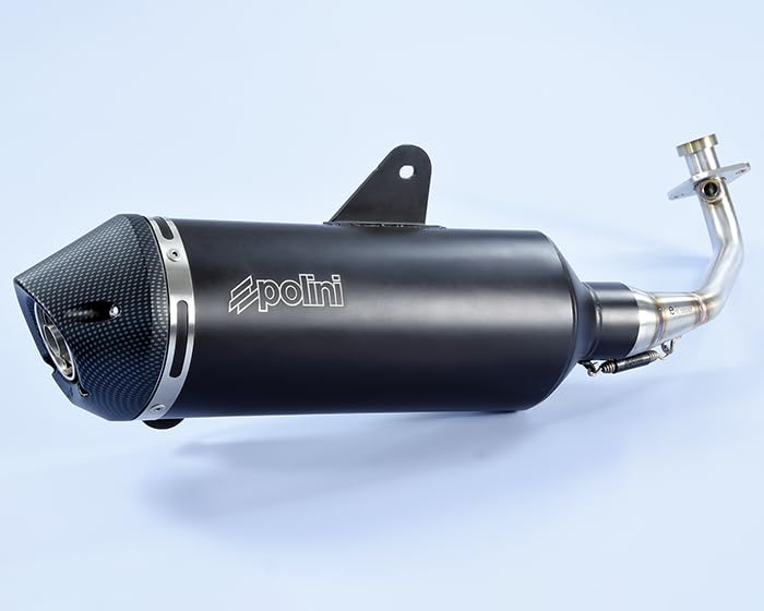 Silencieux Vespa 125 GTS 4T E5 haut de gamme en inox catalysé durable