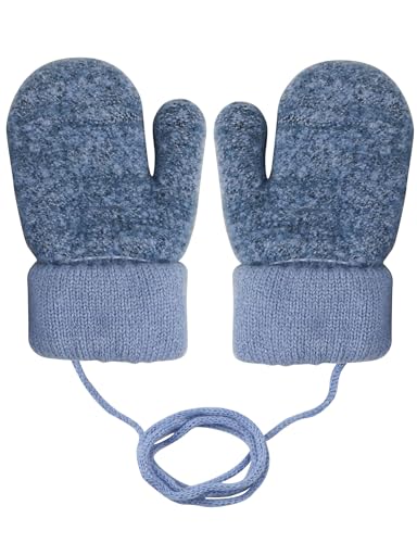 Becellen Baby Handschuhe Fäustlinge Winter, Kinder Warm Strickhandschuh...
