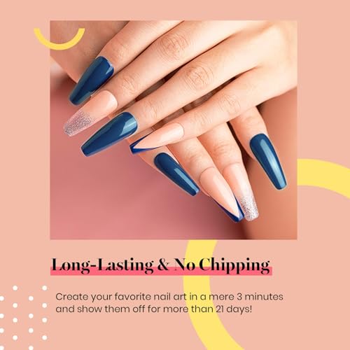 Image of Beetles Dark Teal Gel Nail Polish, 15ml Aegean Dark Jewel Tone Deep Teal Gel Polish Art Manicure Salon DIY Decoration at Home Soak Off UV Lamp Cured