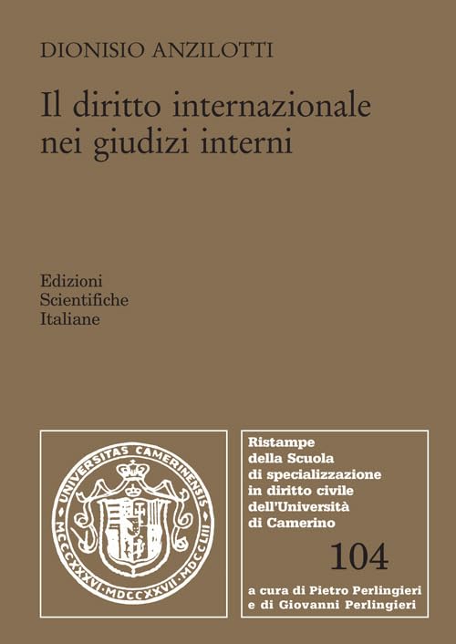 Diritto internazionale nei giudizi interni