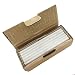 VASTOOLS Round Soapstone Refills,36-Pack,Mark White Clear Removable Markings,Natural Soapstone Dia.1/4"X5", Best for Welding Cutting