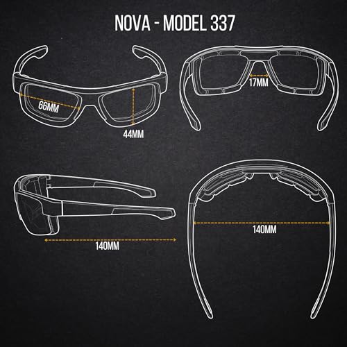 WYND Blocker Nova Photochromic Motorcycle Sunglasses