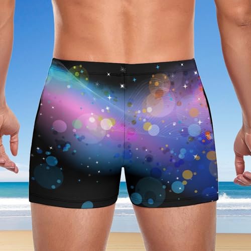 Swim briefs homme moucheté avec séchage rapide et cordon serrage