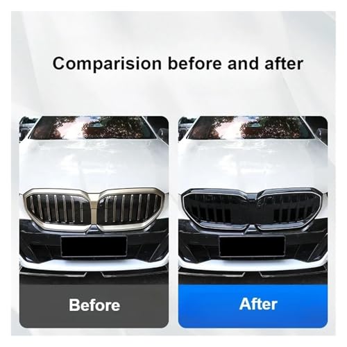 Accessoires modification extérieure BMW G60 calandre avant ABS noire 2024 - 2