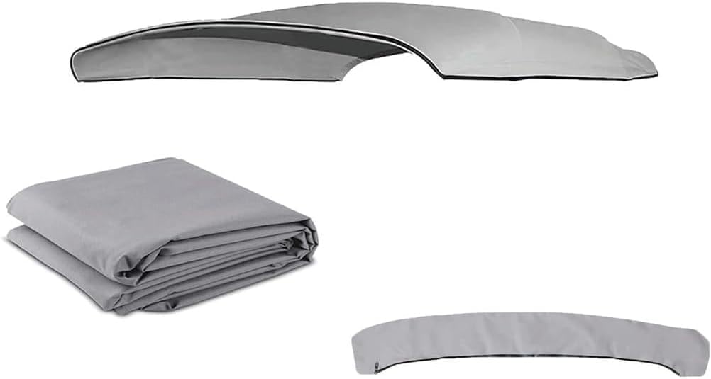 Cubierta de repuesto para toldo Bimini 73"-78" Gris
