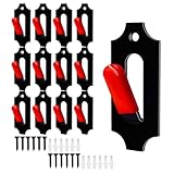 PLAIRC 12 Pack European Mount Skull Hanger, Deer Skull Mount Hanger with Silicone Protector for Indoor Outdoor Home Deco