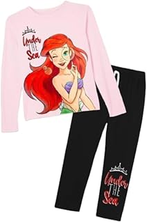 بيجامه بناتي تيشرت بينك وبنطلون اسود