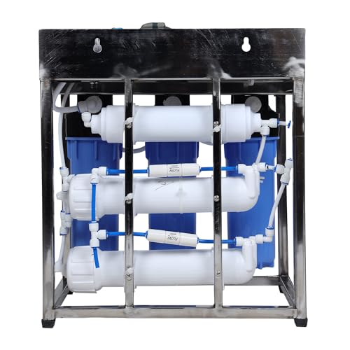 Image of Bluevua 25 LPH Commercial RO Water Purifier with Single Pump Purification, TDS Adjuster, Blue.