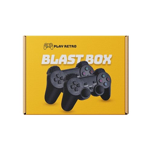 Image of Play Retro | 90s Blast Box Wireless Console | Built-in 10000+ Retro Games HDMI Output Dual Player - 4K Supported | Plug & Play Ready