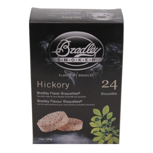 Bradley Smoker BTHC24 BTHC24-Flavor Bisquettes-Hickory 24Pk, One Size, Multi