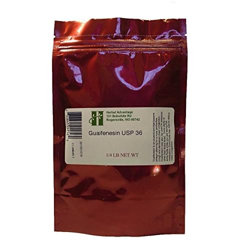 Guaifenesin USP 36 Powder Bulk 1/4 Pound Cover