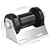 KEILEOHO 5 Inch Boat Trailer Rollers with Mounting Brackets - Keel Roller Assembly Kit for All Types of Boat Trailers