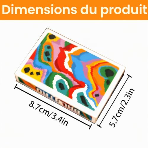 AYVRUOP 2 pièces Cartes à Jouer Bal tro Joker, 1 x 54 Feuilles, Jeux de Cartes pour fêtes, Cadeaux pour camarades de Classe – vue 2
