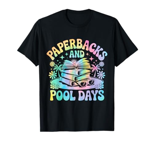 Paperbacks and Pool Days Camiseta