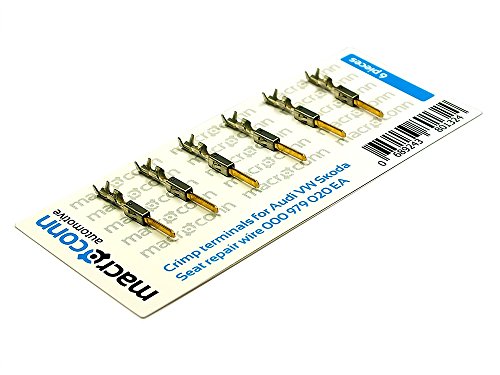 Macroconn selective gold plated crimp terminals for repair wire 000979020EA (6 pcs)