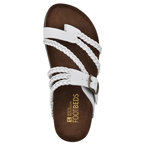 Image of White Mountain Women's Hayleigh Braided Footbed Sandal