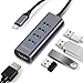 TWOPAN USB C Hub T1-H, 5-in-1 USB Type C Hub with HDMI(4K) Output and 4 USB 3.0 Ports Compatible with Samsung Galaxy S10+/S10/S9/S8 MacBook Air/Pro Chromebook iPad Pro Travellers' Choice Space Gray