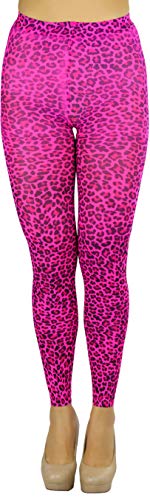 Image of ToBeInStyle Women's Footless Opaque Animal Zebra Tiger Tights Hosiery