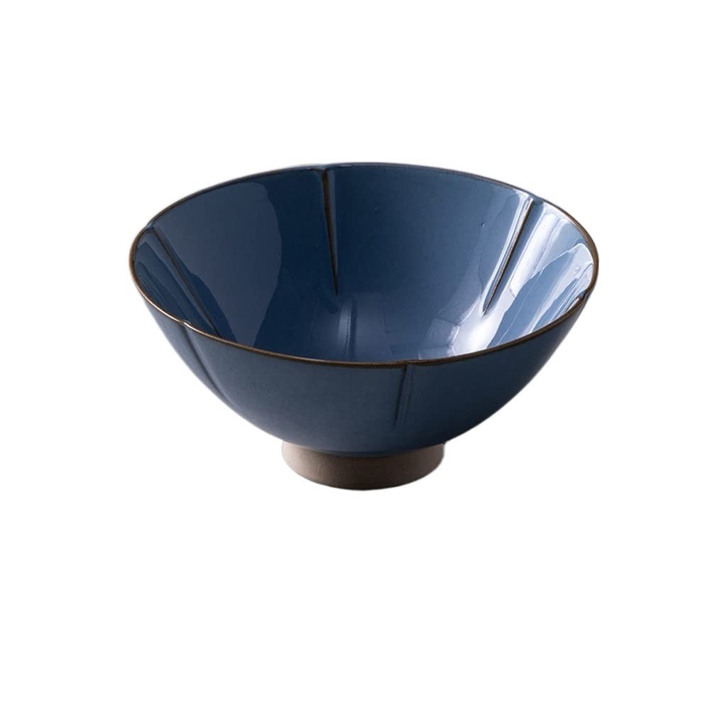 XYIANG Salad Bowl Ceramic Pasta Bowl Salad Bowl Snack Dessert Bowl Soup Bowl Snack Bowl Cereal Bowl Can Be Microwaved Dessert Snack Serving Bowls (Brass)