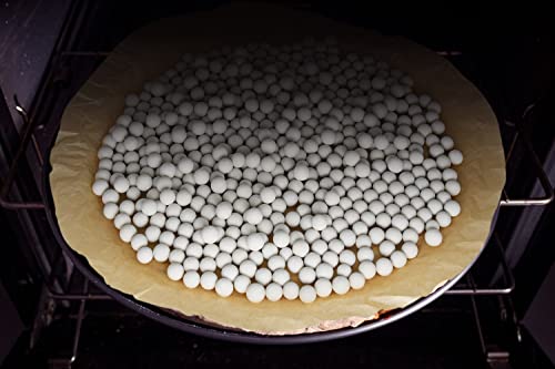 1.6Lb Ceramic Pie Weights Baking Beans Ceramic Pie Weights Reusable Crust & Pastry Utensils With Container 10Mm Baking Beans Pie Crust Weights 10Mm #TOP7