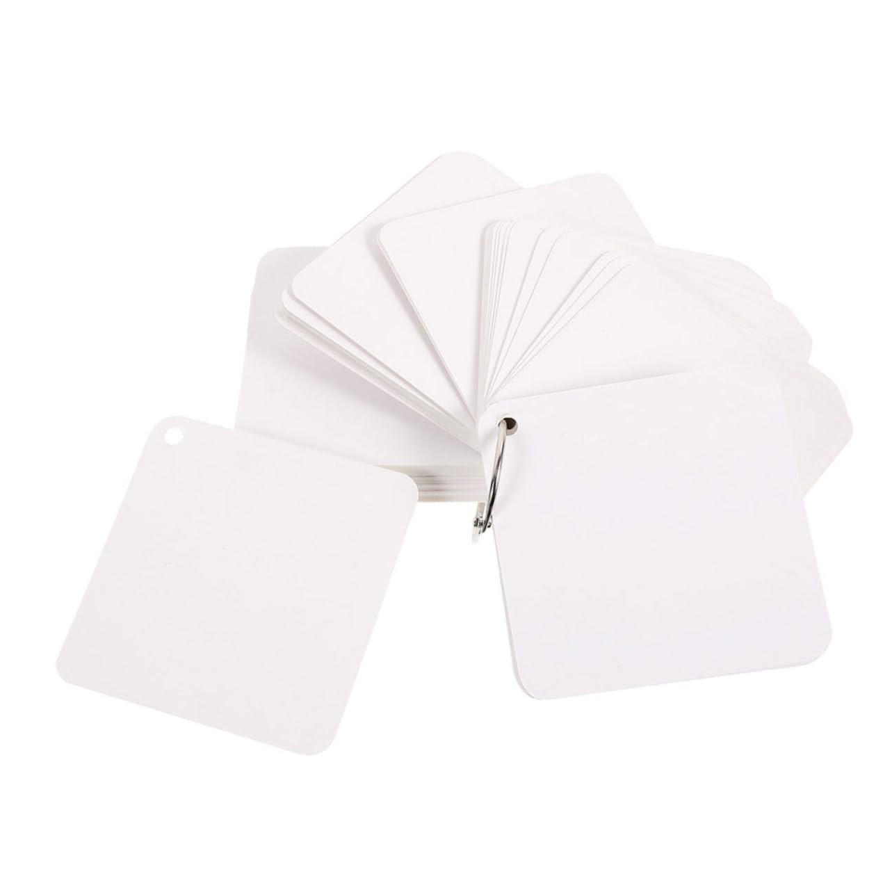 300blätter Karteikarten Blanko Notizkarten Mit Ring Karteikarten Mit Ringen Leere Vokabelkarte Karten Selbst Gestalten Schreibpapierkarten Blanko-flash-karten Memokarten Papierkart
