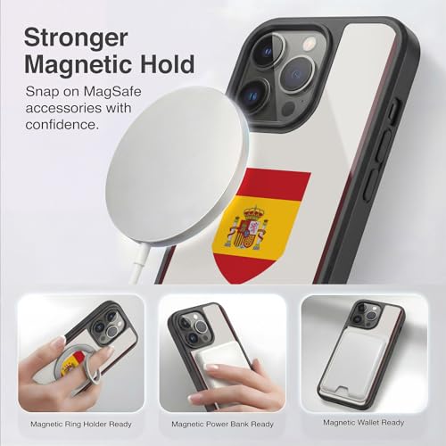 Coque Espagne iPhone 16 Pro Max silicone football antichoc - 4