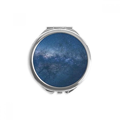 Miroir de poche galaxie sombre compact contre les retouches ratées