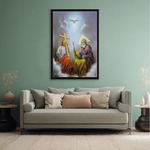 Impression toile The Holy Trinity tableau decoration murale bureau - 5