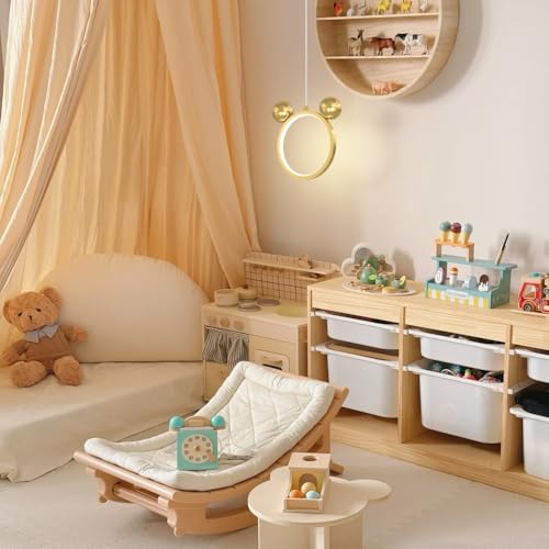 Lámpara de araña LED de 12 W sin parpadeos para dormitorio 8