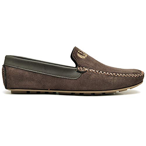 SAPATO MASCULINO DRIVER POLO STATE TRIP (41, Marrom)