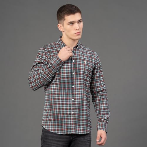 Image of Red Tape Men's Cotton Regular Fit Shirt