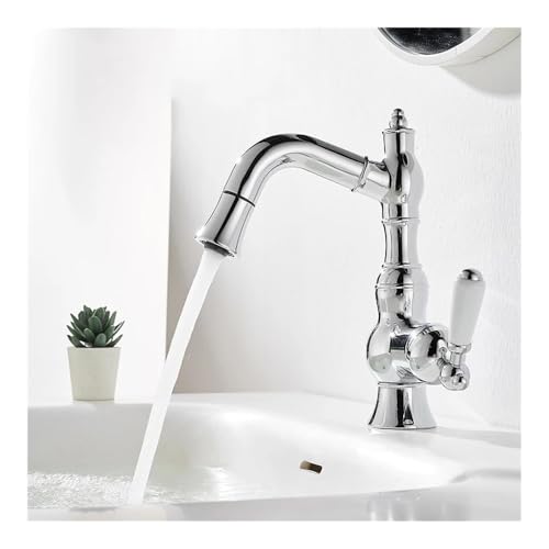 Robinet extractible contre les éclaboussures de votre lavabo