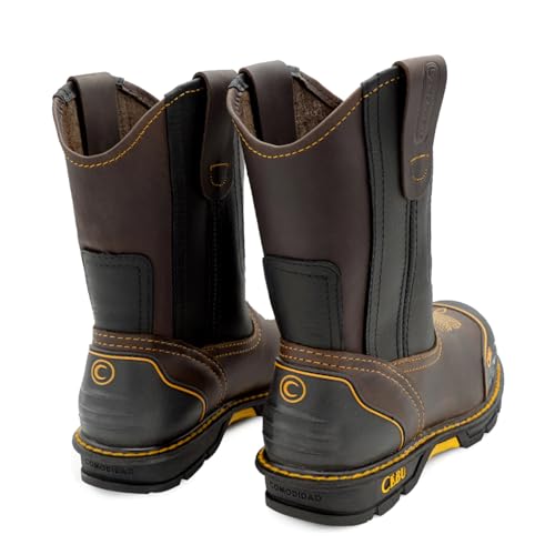 CEBU | Farmer Boots | Work Boots for Men | Handcrafted | Shark Shield Technology | For Professional Jobs3