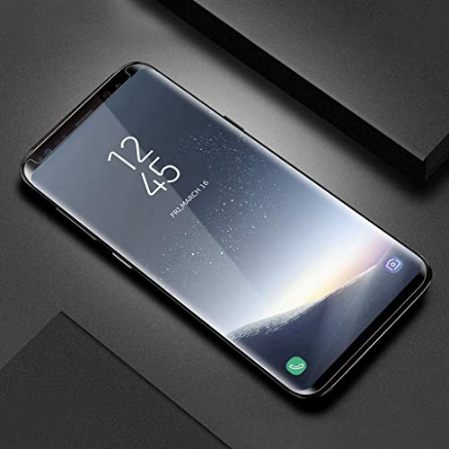 Ottarscreen Galaxy S8+ Plus Screen Protector 【2+2 Pack】With Camera Lens Protector [3D Glass] Full Coverage 9H Hardness Tempered Glass Screen Protector For Samsung Galaxy S8 Plus #TOP1